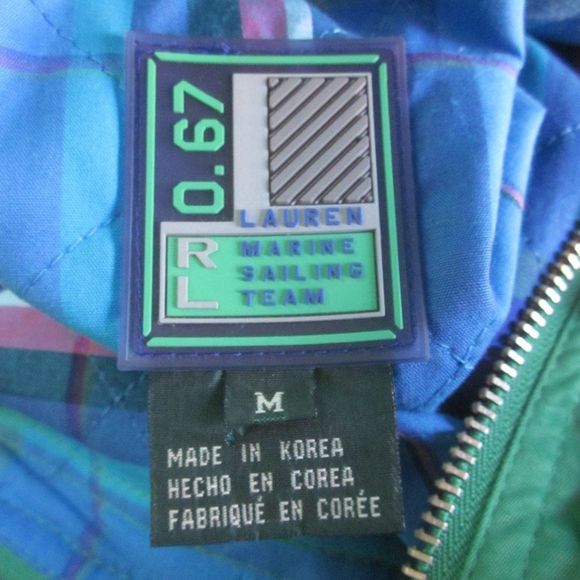 Ralph Lauren Womens Size M Marine Sailing Team Green Sleeveless Jacket w/  Hood - Picture 3 of 12